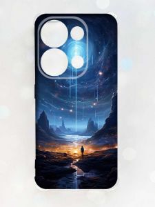 Чохол з потовщеними кутами на Xiaomi Redmi Note 13 Pro 4G :: Космос (принт 244)