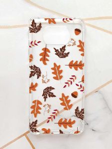 Чохол з потовщеними кутами для Xiaomi Poco X3 :: Осінь (принт 107)