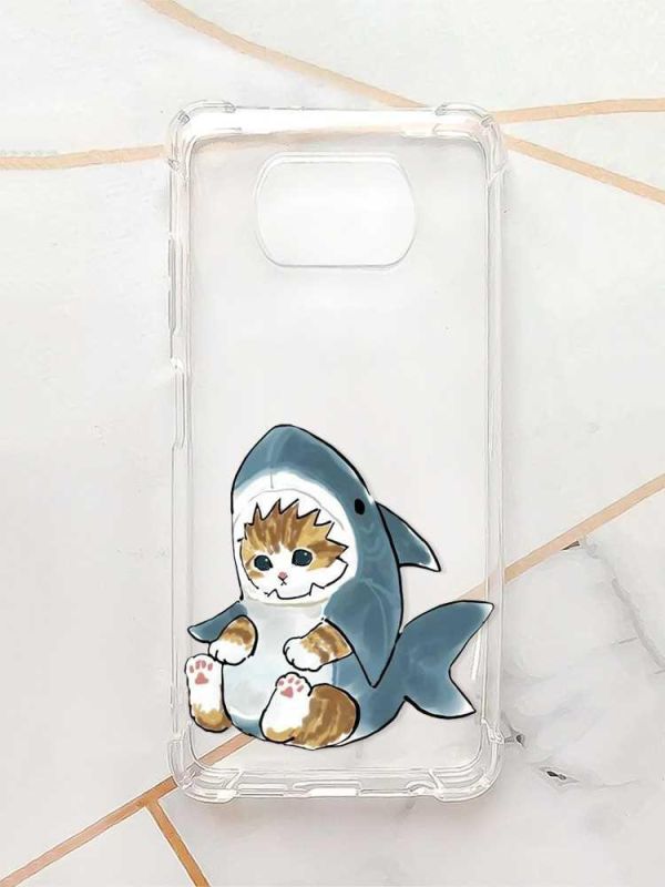 Чохол з потовщеними кутами для Xiaomi Poco X3 :: Кошеня (принт 120)