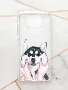 Чохол з потовщеними кутами для Xiaomi Poco X3 :: Мордочка (принт 121)