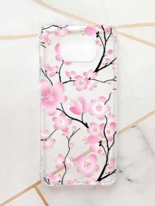 Чохол з потовщеними кутами для Xiaomi Poco X3 :: Квітуча сакура (принт 282)