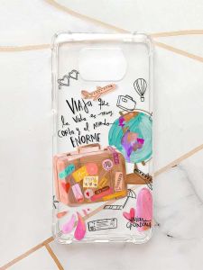 Чохол з потовщеними кутами для Xiaomi Poco X3 :: Настрій подорожувати (принт 329)