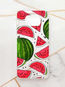 Чохол з потовщеними кутами для Xiaomi Poco X3 :: Кавуни (принт 341)