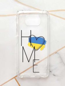 Чохол з потовщеними кутами для Xiaomi Poco X3 :: Дім Україна (принт 353)