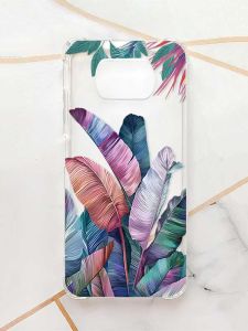 Чохол з потовщеними кутами для Xiaomi Poco X3 :: Тропіки (принт 372)