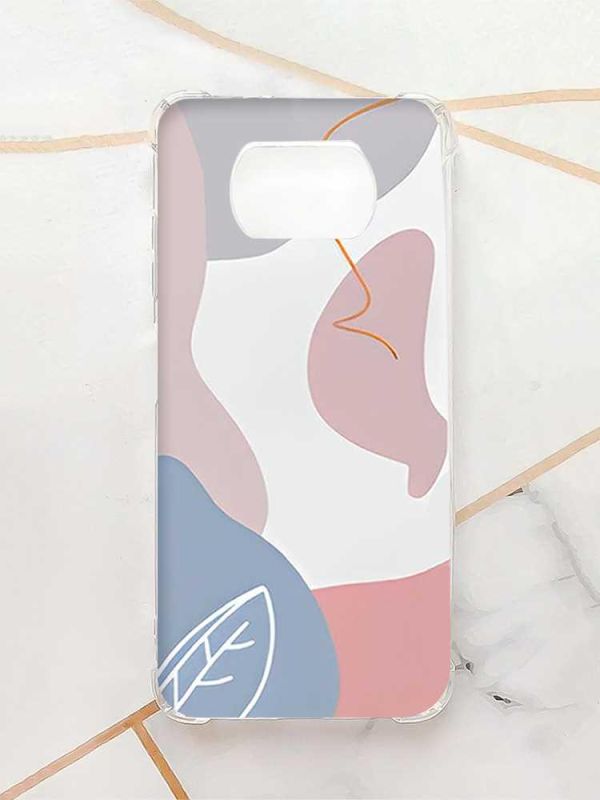 Чохол з потовщеними кутами для Xiaomi Poco X3 :: Кольоровий фон (принт 61)