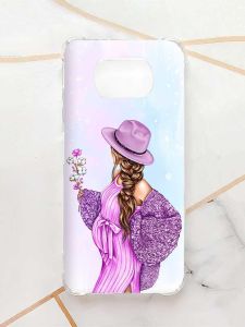 Чохол з потовщеними кутами для Xiaomi Poco X3 :: В очікуванні дівчинки (принт 223)