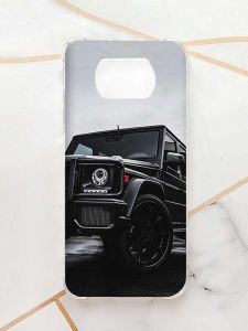 Чохол з потовщеними кутами для Xiaomi Poco X3 :: Авто чорне (принт 234)