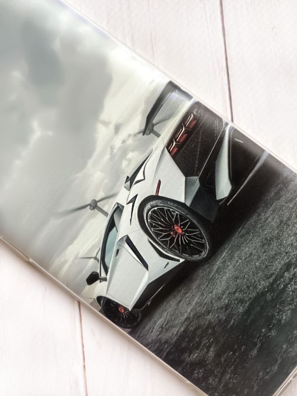 Чохол з потовщеними кутами для Xiaomi Poco X3 :: Авто біле (принт 236)