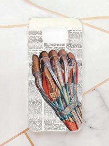 Чохол з потовщеними кутами для Xiaomi Poco X3 :: Анатомія руки (принт 298)