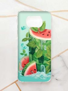 Чохол з потовщеними кутами для Xiaomi Poco X3 :: Кавуновий айсберг (принт 339)