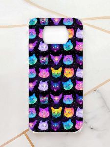 Чохол з потовщеними кутами для Xiaomi Poco X3 :: Котики Фон (принт 362)