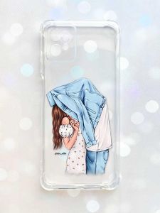 Чохол з потовщеними кутами на Motorola Moto G32 :: Поцілунок (принт 33)