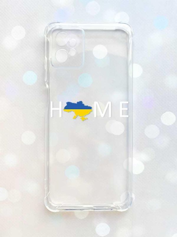 Чохол з потовщеними кутами на Motorola Moto G32 :: Дім Україна (принт 73)