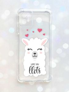 Чохол з потовщеними кутами на Motorola Moto G32 :: Лама (принт 94)