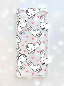 Чохол з потовщеними кутами на Motorola Moto G32 :: Лами (принт 95)