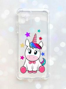 Чохол з потовщеними кутами на Motorola Moto G32 :: Єдиноріг (принт 102)