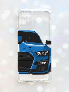 Чохол з потовщеними кутами на Motorola Moto G32 :: Авто синє (принт 229)