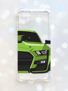 Чохол з потовщеними кутами на Motorola Moto G32 :: Авто зелене (принт 230)