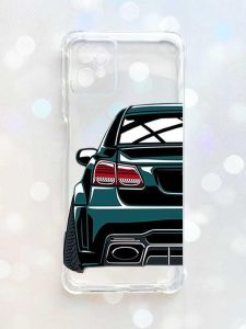 Чохол з потовщеними кутами на Motorola Moto G32 :: Авто зелене (принт 233)