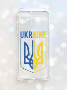 Чохол з потовщеними кутами на Motorola Moto G32 :: Тризуб (принт 254)