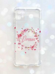 Чохол з потовщеними кутами на Motorola Moto G32 :: Віночок з сакури (принт 284)