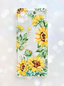 Чохол з потовщеними кутами на Motorola Moto G32 :: Соняхи (принт 288)