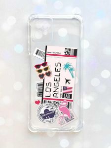 Чохол з потовщеними кутами на Motorola Moto G32 :: Подорожі. Лос-Анджелес (принт 328)