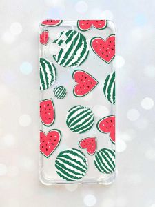 Чохол з потовщеними кутами на Motorola Moto G32 :: Кавуни сердечка (принт 343)