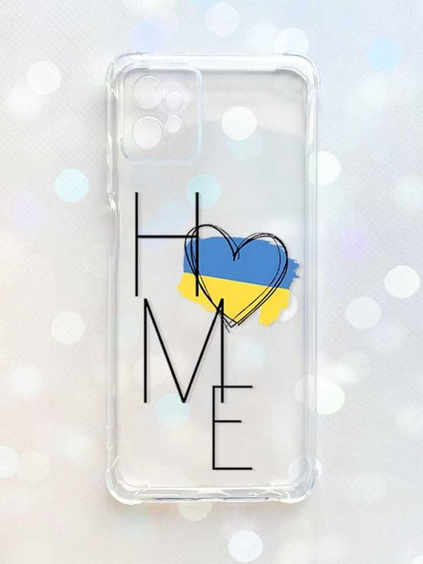 Чохол з потовщеними кутами на Motorola Moto G32 :: Дім Україна (принт 353)