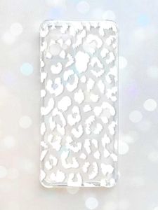 Чохол з потовщеними кутами на Motorola Moto G32 :: Леопардовий принт Білий (принт 375)