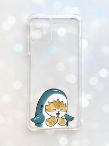 Чохол з потовщеними кутами на Motorola Moto G32 :: Котик Акула (принт 376)