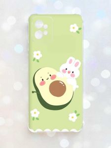 Чохол з потовщеними кутами на Motorola Moto G32 :: Авокадо і зайченя (принт 311)