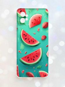 Чохол з потовщеними кутами на Motorola Moto G32 :: Скибки кавуна (принт 340)
