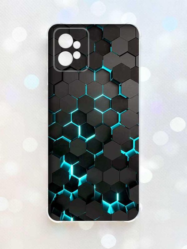 Чохол з потовщеними кутами на Motorola Moto G32 :: Соти 3D (принт 357)