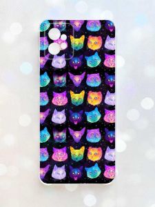 Чохол з потовщеними кутами на Motorola Moto G32 :: Котики Фон (принт 362)