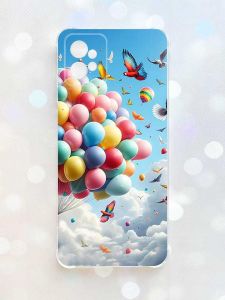 Чохол з потовщеними кутами на Motorola Moto G32 :: Повітряні кульки (принт 365)