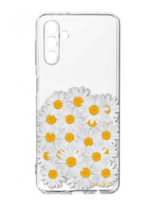 Прозорий чохол на Samsung Galaxy A35 5G (A356) :: Букет ромашок (принт 40)