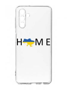 Прозорий чохол на Samsung Galaxy A35 5G (A356) :: Дім Україна (принт 72)