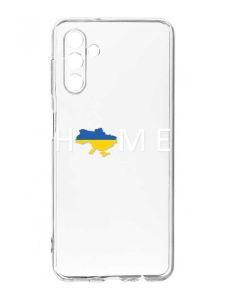 Прозорий чохол на Samsung Galaxy A35 5G (A356) :: Дім Україна (принт 73)