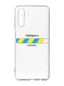 Прозорий чохол на Samsung Galaxy A35 5G (A356) :: Перемога Завантаження (принт 88)