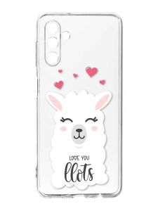 Прозорий чохол на Samsung Galaxy A35 5G (A356) :: Лама (принт 94)