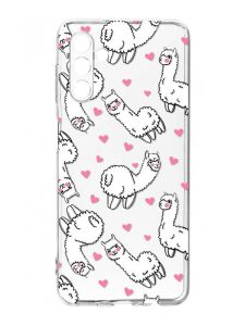 Прозорий чохол на Samsung Galaxy A35 5G (A356) :: Лами (принт 95)