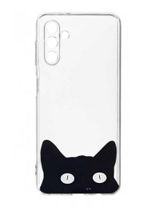 Прозорий чохол на Samsung Galaxy A35 5G (A356) :: Котик (принт 119)