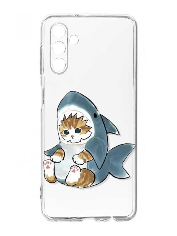 Прозорий чохол на Samsung Galaxy A35 5G (A356) :: Кошеня (принт 120)