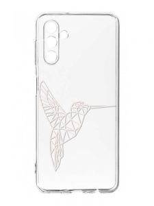 Прозорий чохол на Samsung Galaxy A35 5G (A356) :: Колібрі (принт 123)