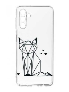 Прозорий чохол на Samsung Galaxy A35 5G (A356) :: Лисиця (принт 126)