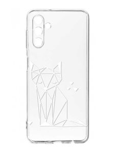 Прозорий чохол на Samsung Galaxy A35 5G (A356) :: Лисиця (принт 127)