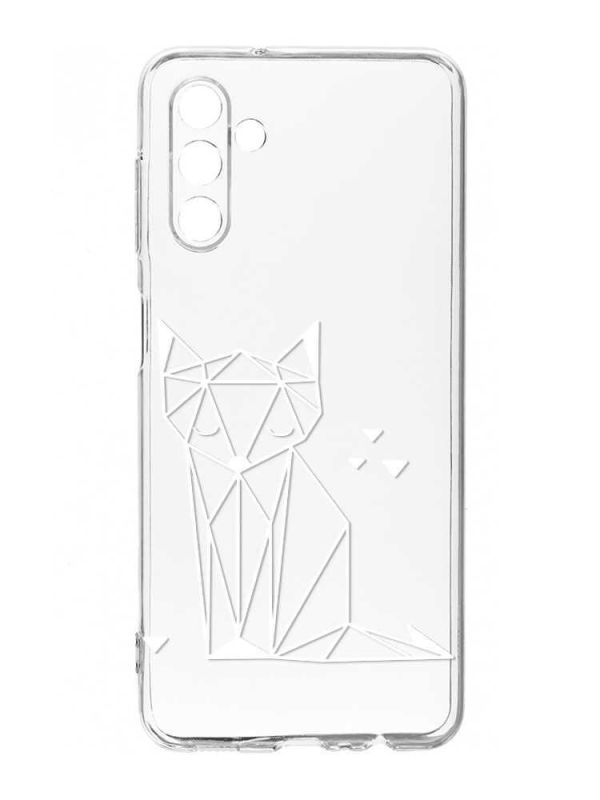 Прозорий чохол на Samsung Galaxy A35 5G (A356) :: Лисиця (принт 127)