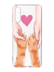 Прозорий чохол на Samsung Galaxy A35 5G (A356) :: Дружба (принт 131)